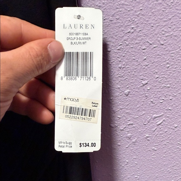 Elegant Black and White Draped Dress - Picture 3 of 5